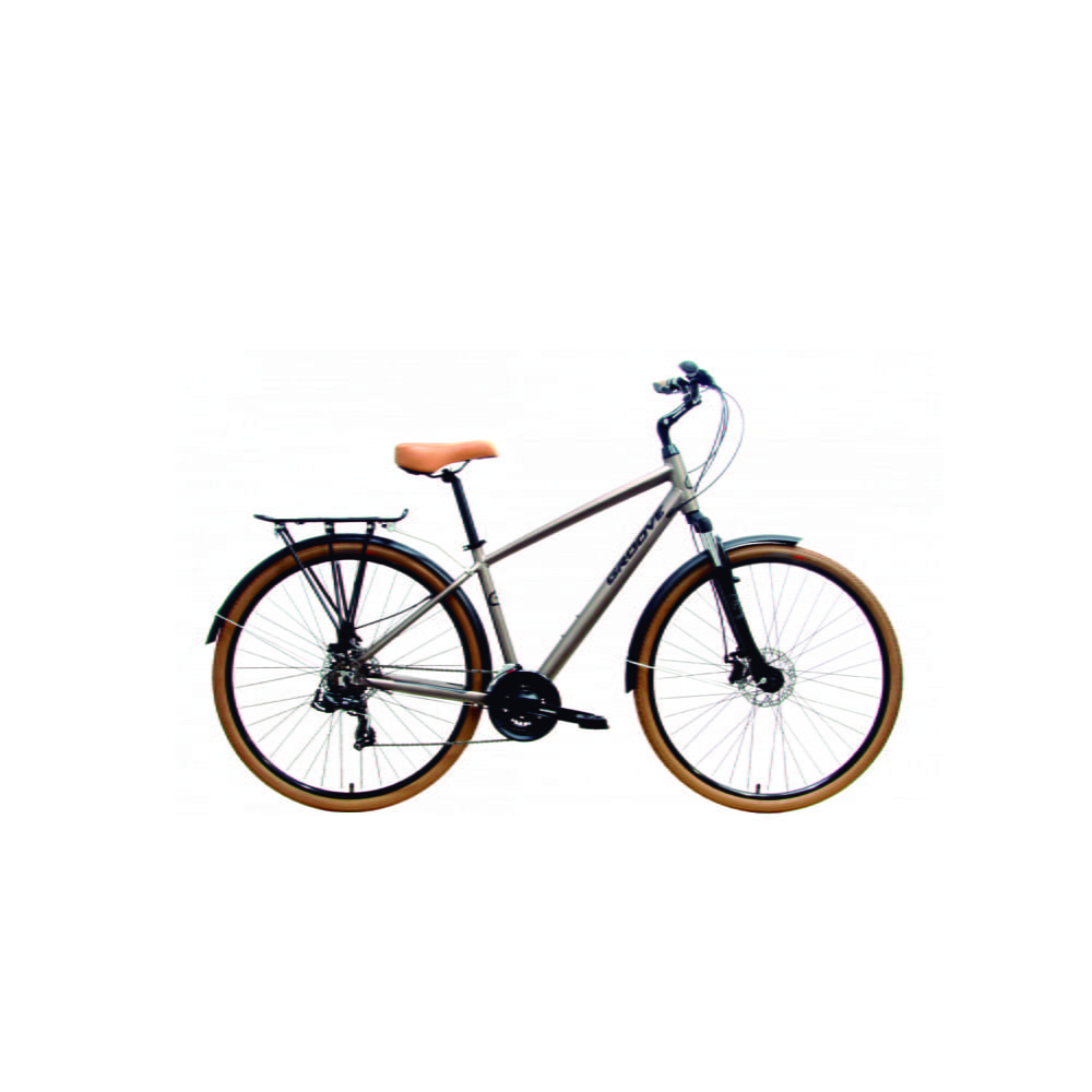 Bicicleta Groove Blues Prata - Aro 700, 21v